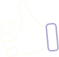 Animated thumbs up