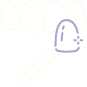 Animated smile during porcelain veneer cosmetic dentistry treatment