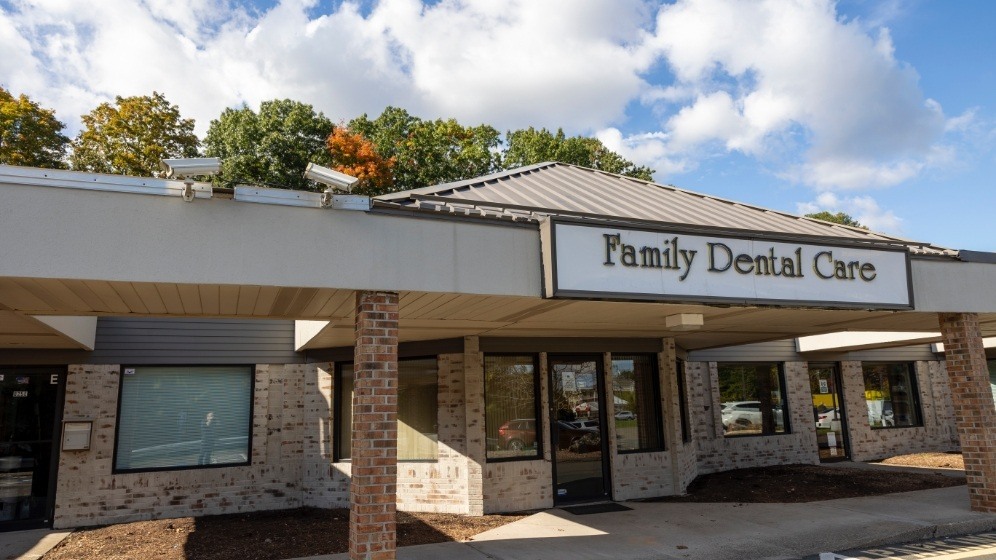 Outside view of Family Dental Care of Rocky Hill