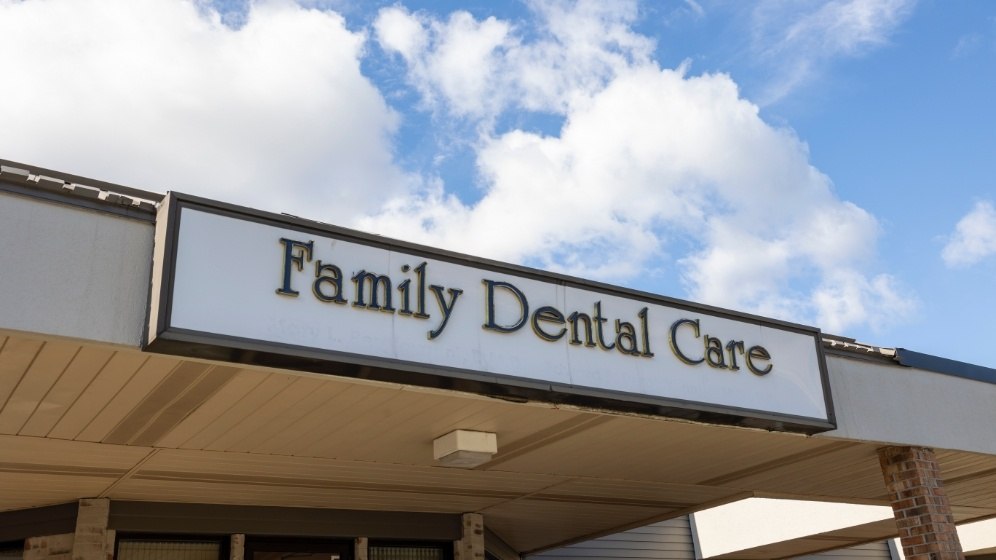 Family Dental Care of Rocky Hill outdoor sign