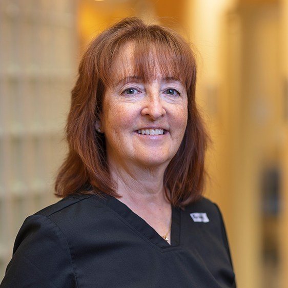Dental hygienist Barbara